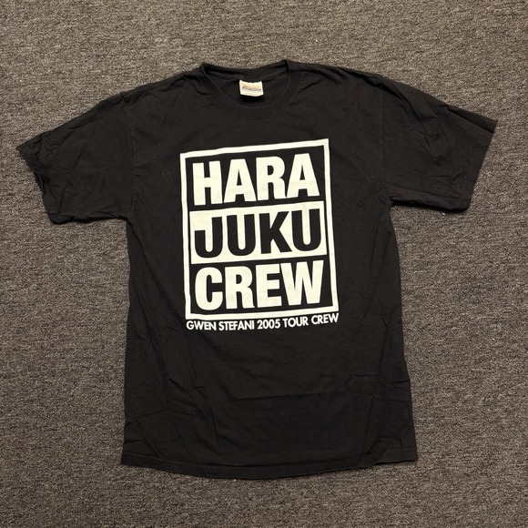 Hanes Other - Vintage 2005 Gwen Stefani Harajuku Lovers CREW TOUR Shirt Size Medium Pop Grunge